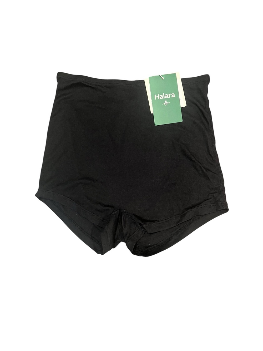NWT Halara High Waisted Boy Shorts Black Underwear Panties S Athleisure